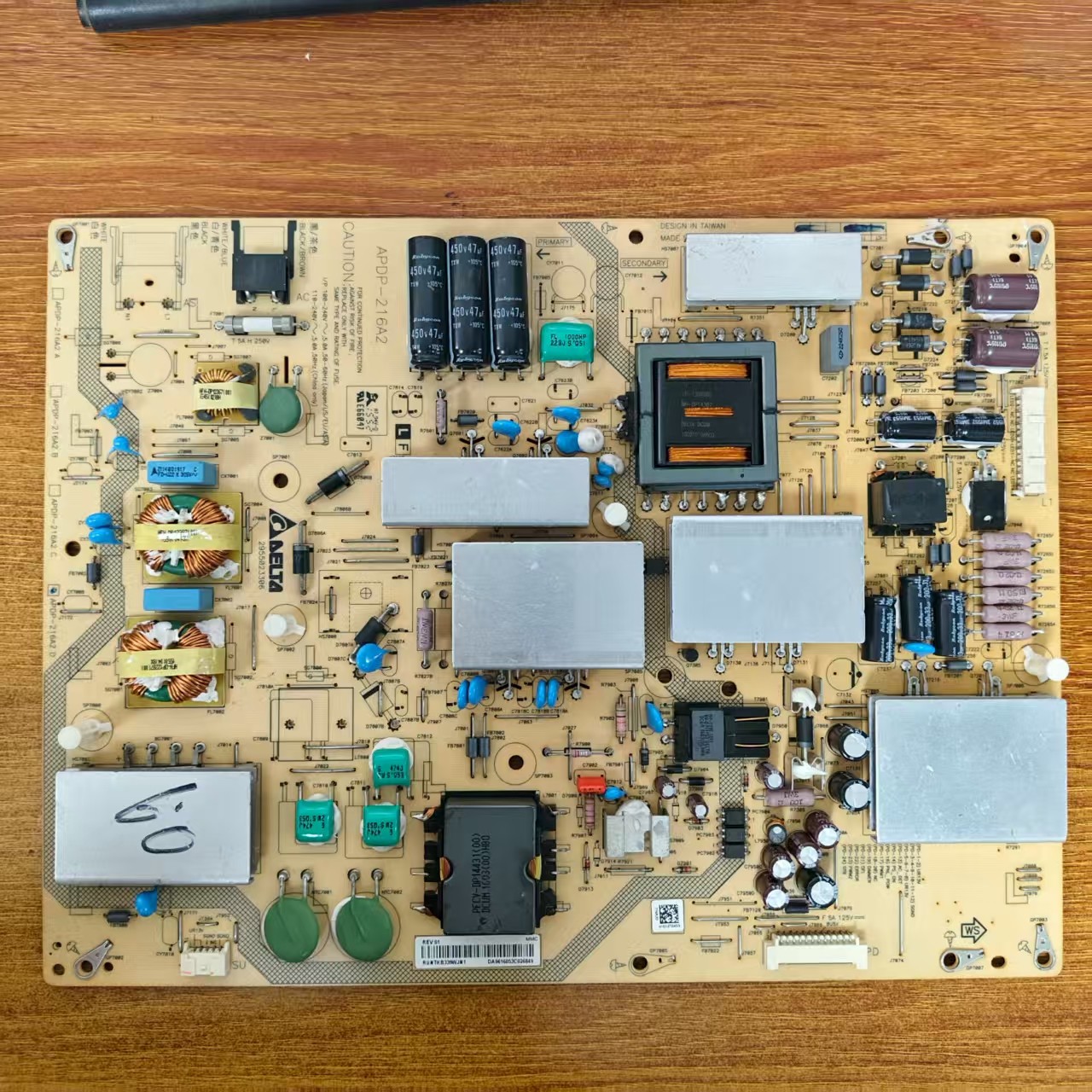 夏普LCD-60UF30A/UD30A电源板