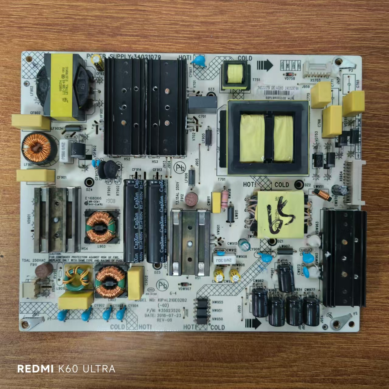 康佳LED65M1LE65SN2电源板