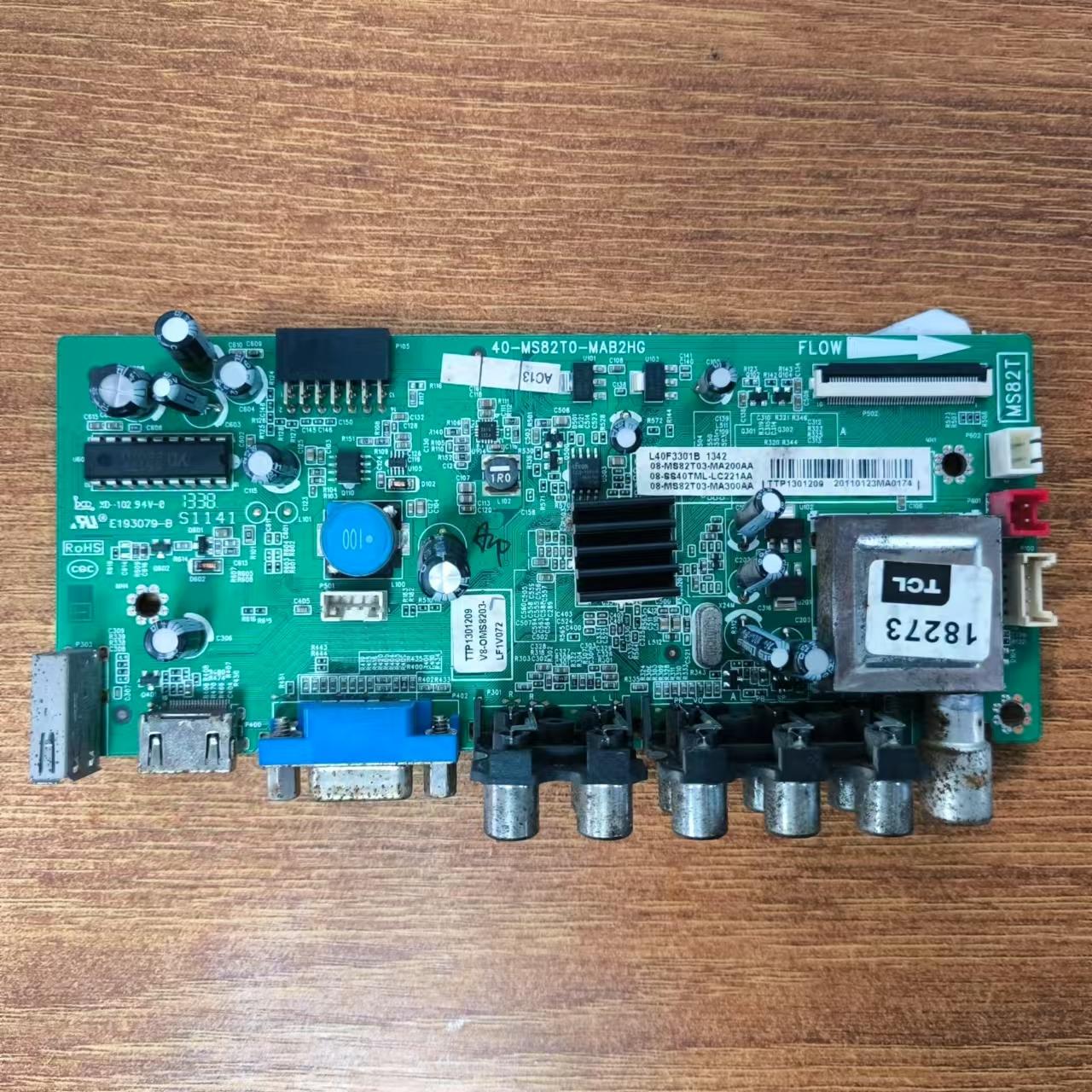 原装TCLL40F3301B电视主板