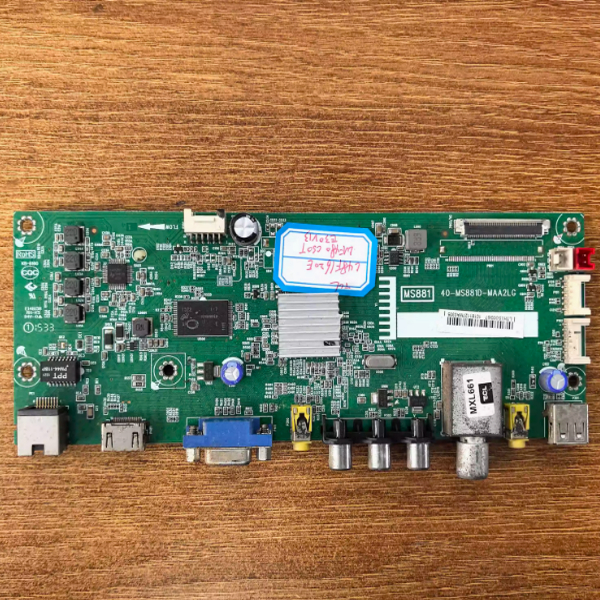 原装 TCL L48F1620E电视主板40-MS881D-MAA2LG屏LVF480CS0T实物图