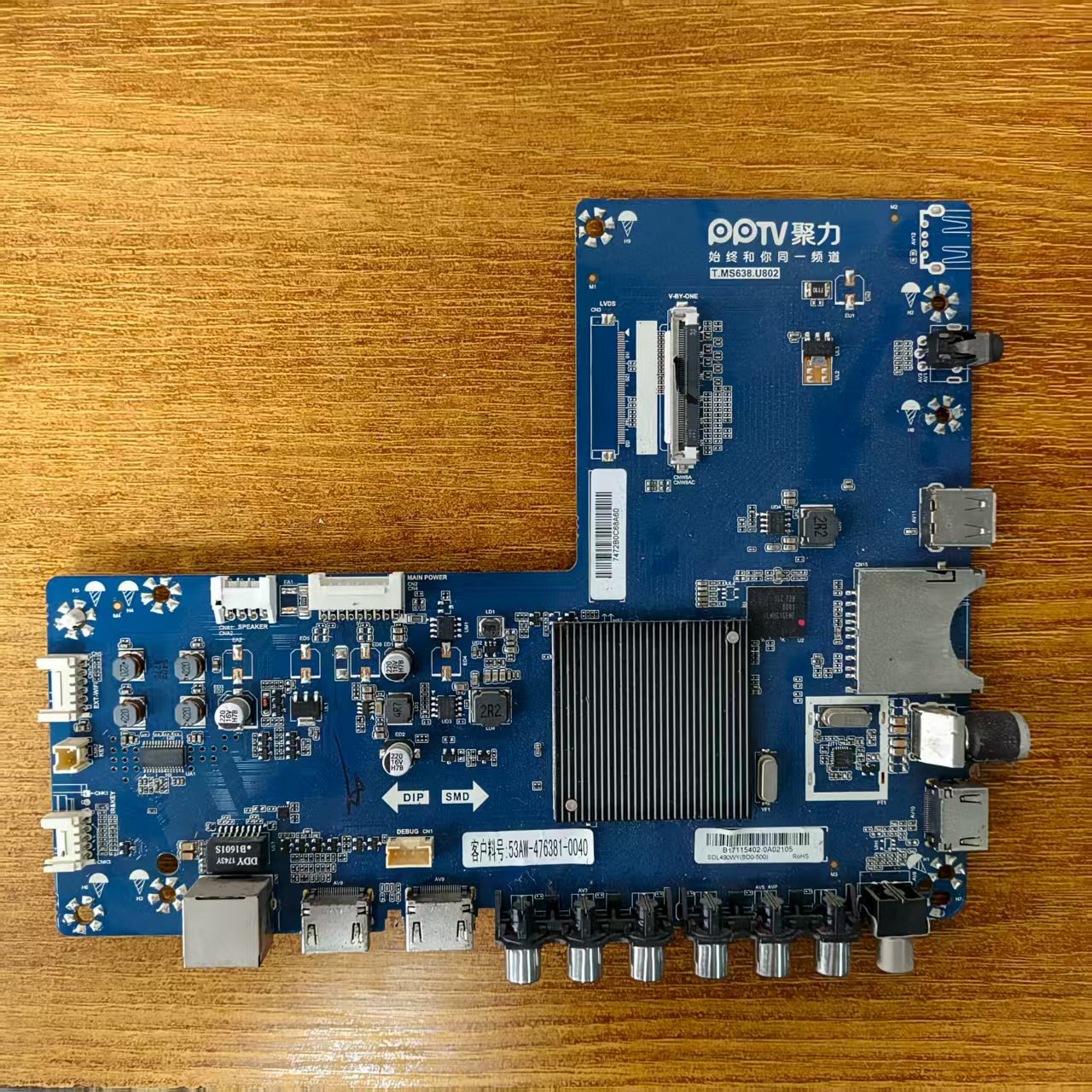 飞利浦49PUF6072/T3主板