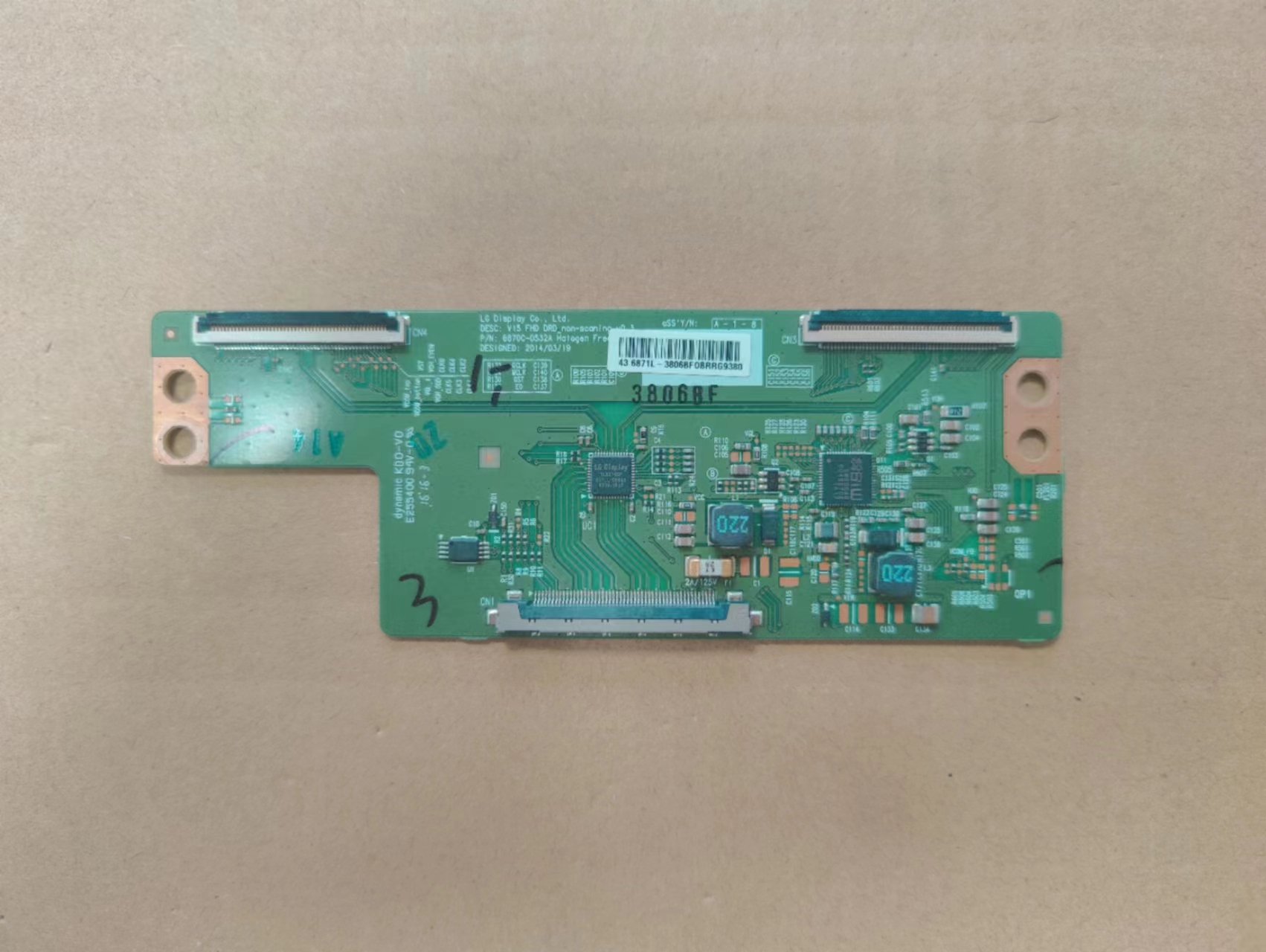 原装正品 创维42E360E 43E390E 43E3500逻辑板6870C-0532A 测试发