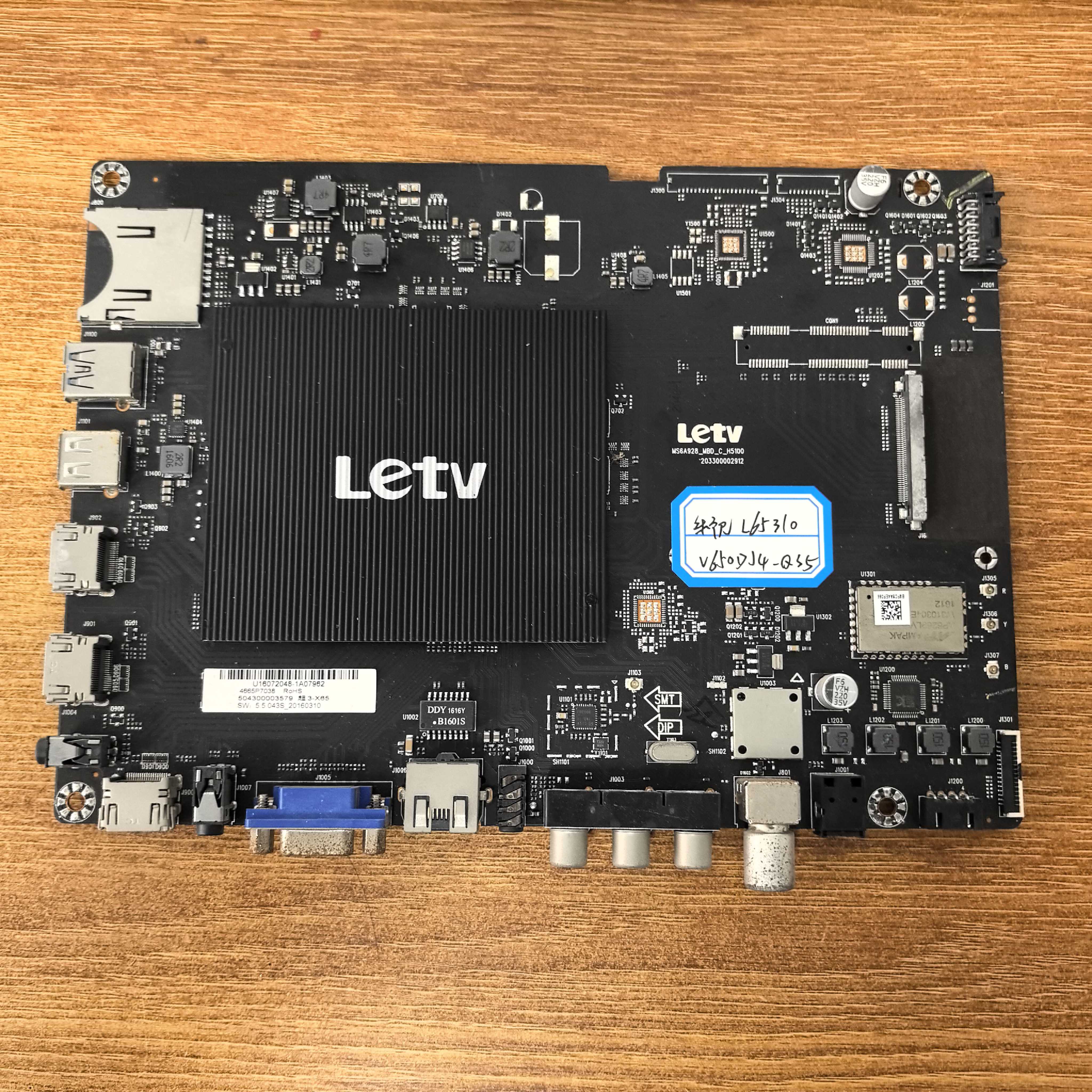 原装现货乐视L653I0主板MS6A928-MBD-C-H5100屏V650DJ4-QS5测试好