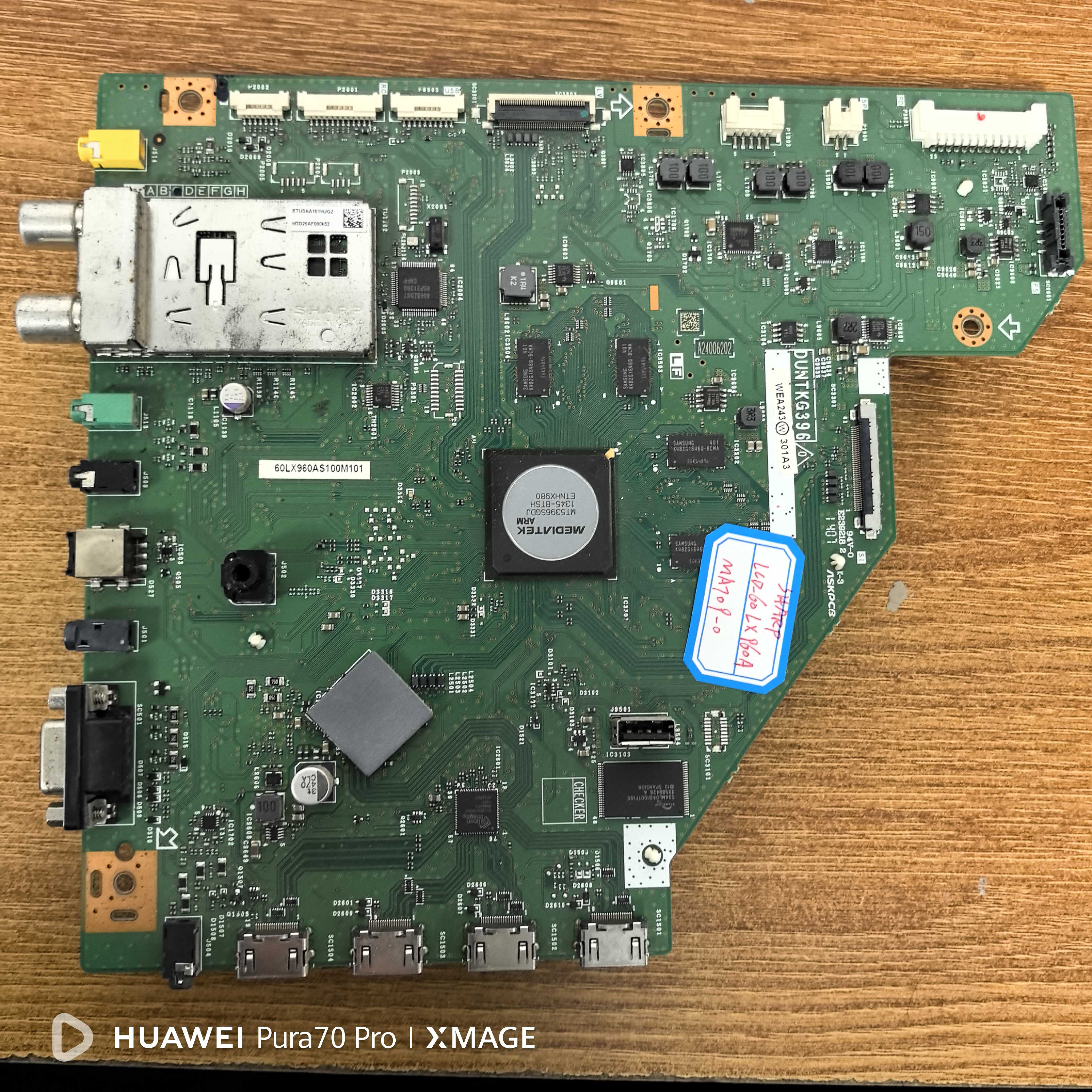 &&原装夏普LCD-60LX960A主板QPWBXG396WJZZ DUNTKG396屏MA709-0好
