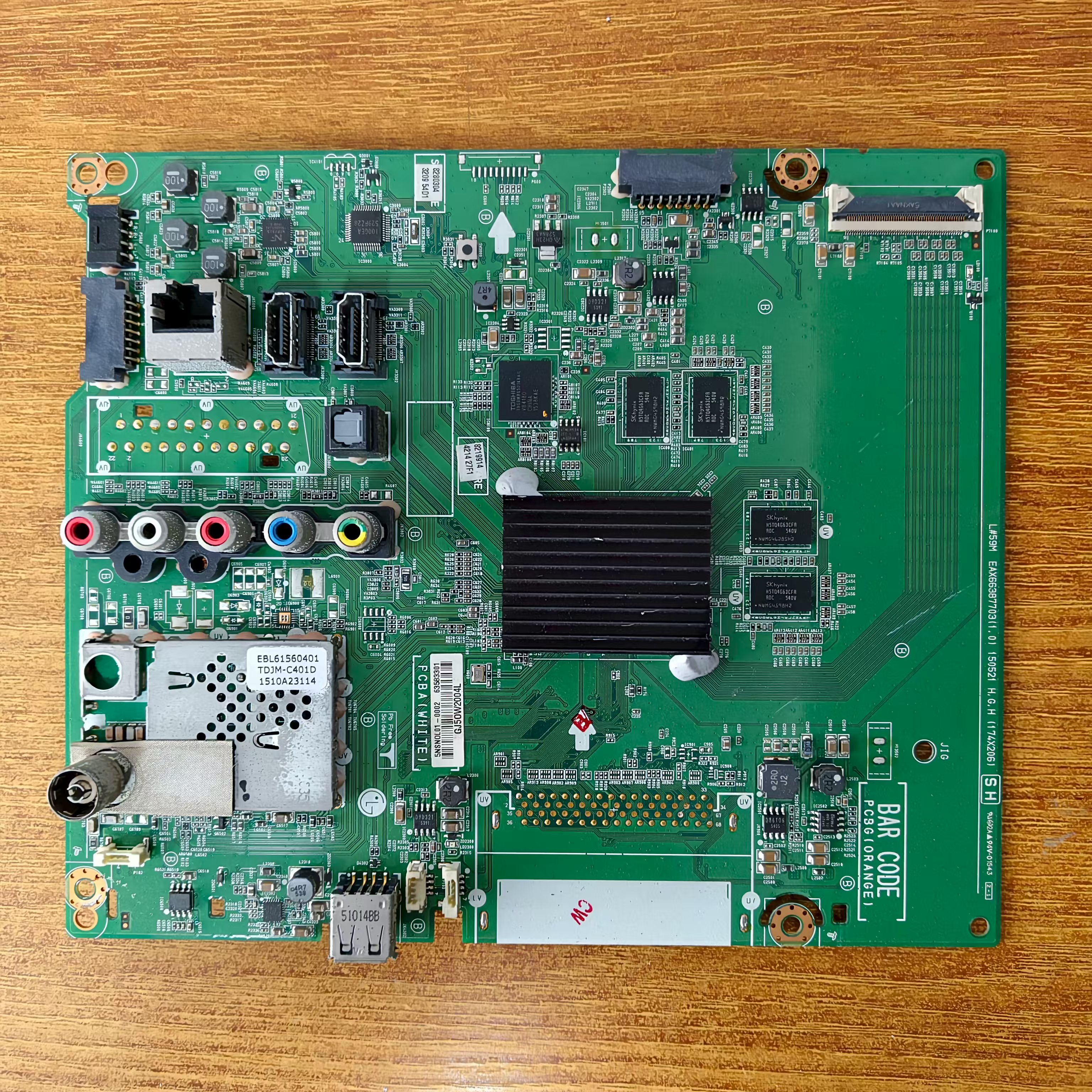 LG65UF6800-CA电视主板