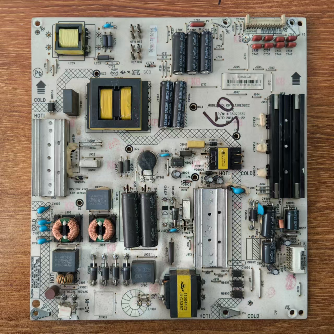 原装 康佳 LED50X8800U LED55T60U电源板35020339 34012796测试好