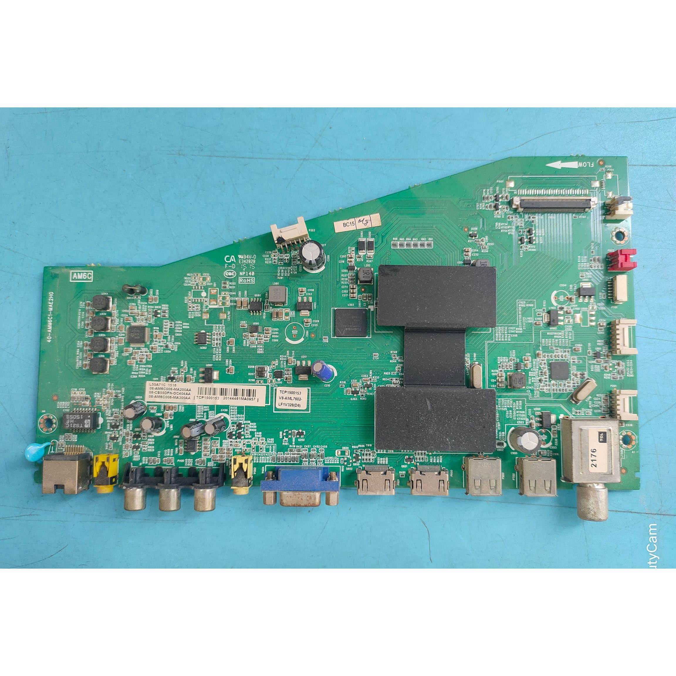 瑞原装TCL D48A261 L32/55A71C D32A261主板40-AMM6C1-MAE2HG配屏