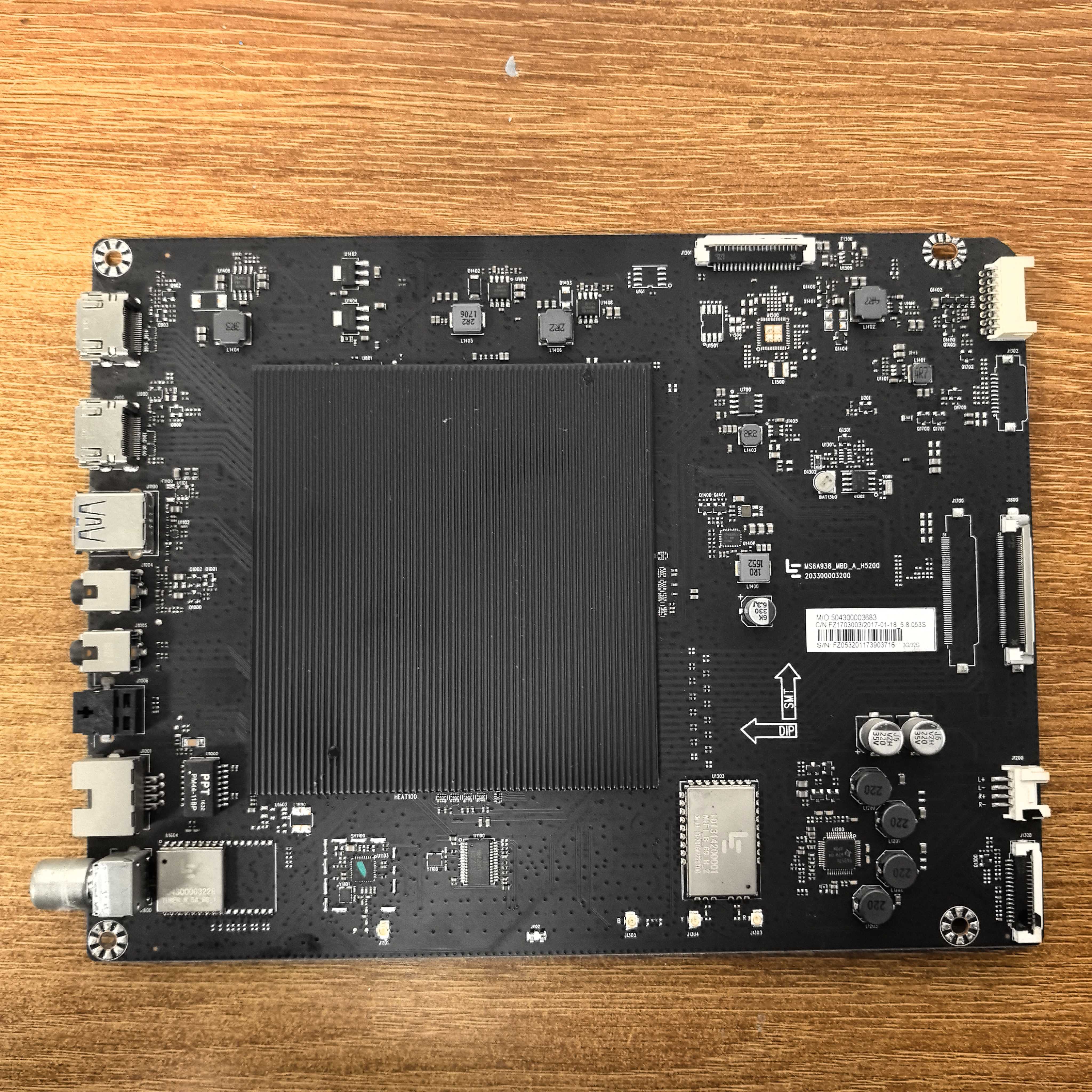 乐视 L434FCNN主板MS6A938-MBD-A-H5200屏TPT430H3-HVN01.U实拍图