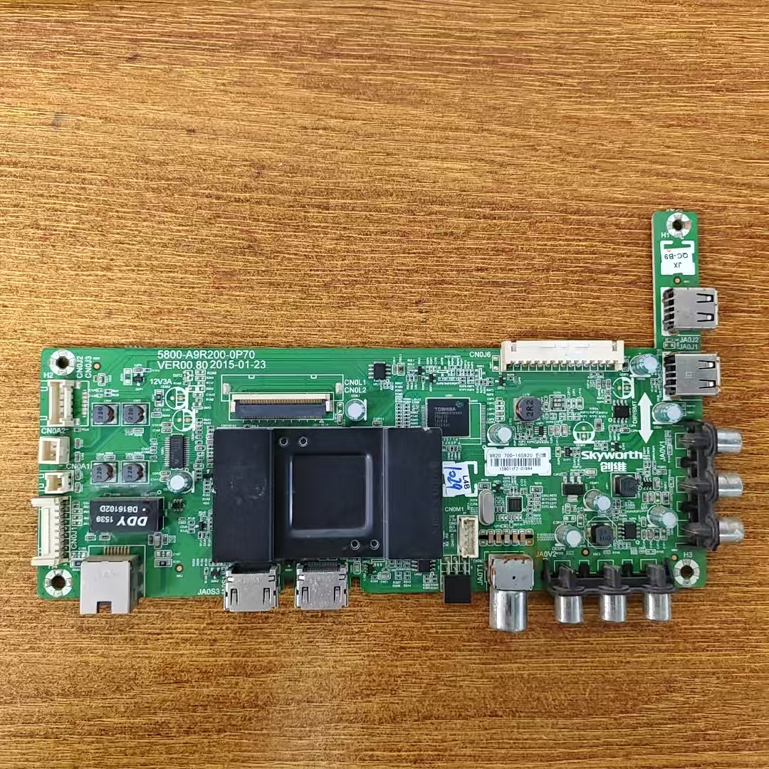 原装创维49E3500主板5800-A9R200-0P70屏RDL490FY(BD0-000)实物图