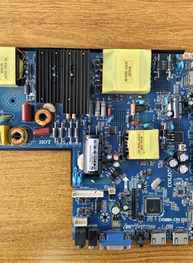 杂牌65寸电视主板CV56BH-C50 120-180V/900MA以内 屏HV650QUB-N9D
