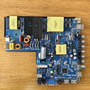 杂牌65寸电视主板CV56BH-C50 120-180V/900MA以内 屏HV650QUB-N9D