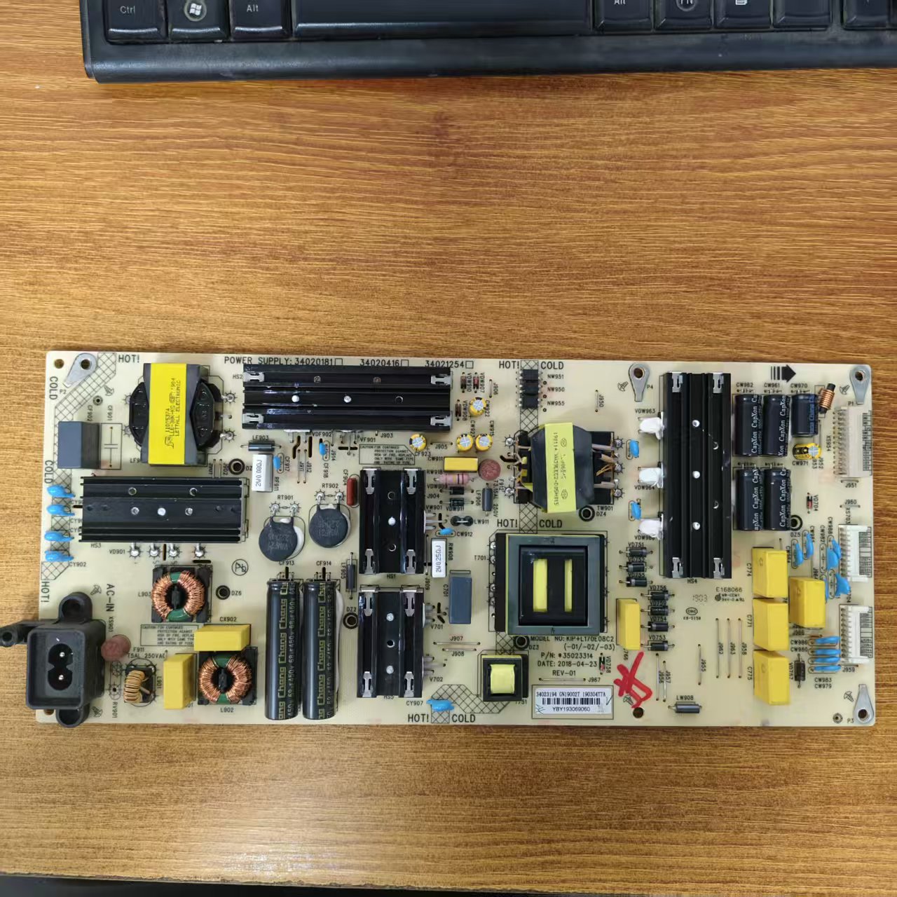 原装康佳LED55K1电源板