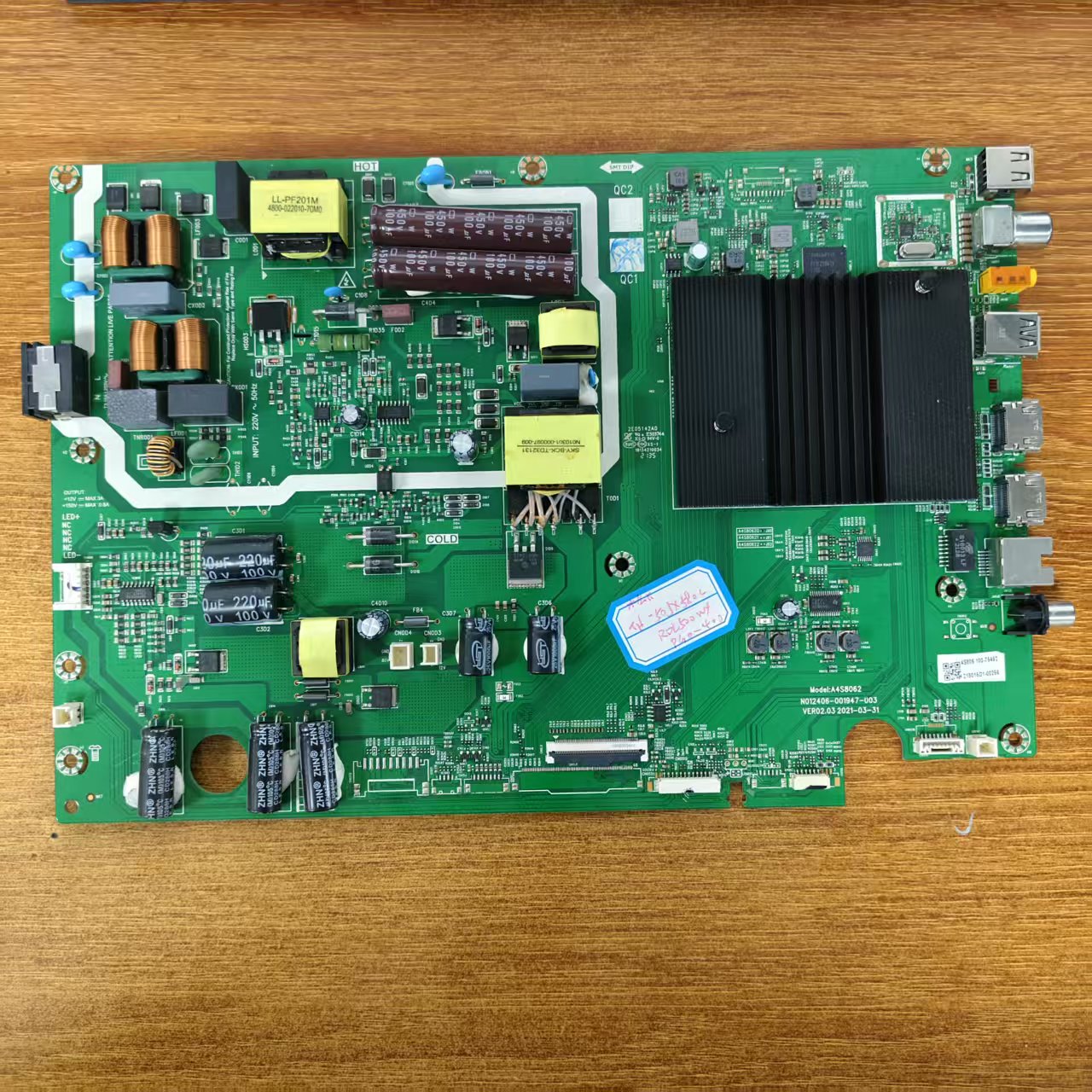 原装松下TH-50JX680C 55JX560C主板A4S8062 N012406-001947-003屏