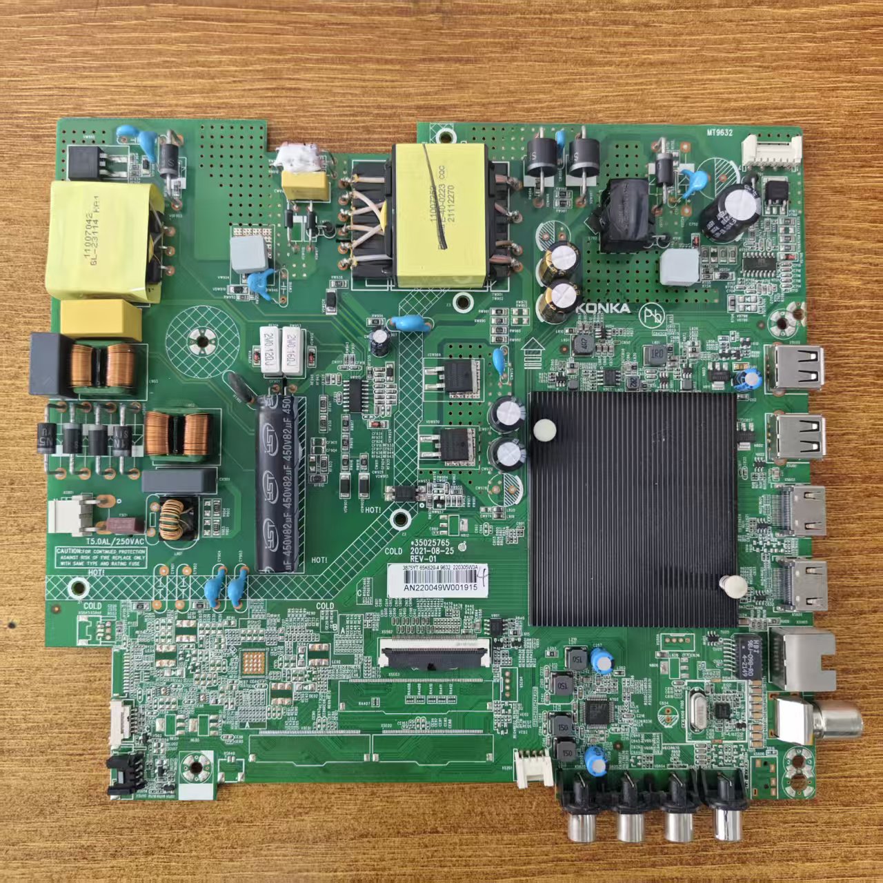 康佳LED65K620电视主板