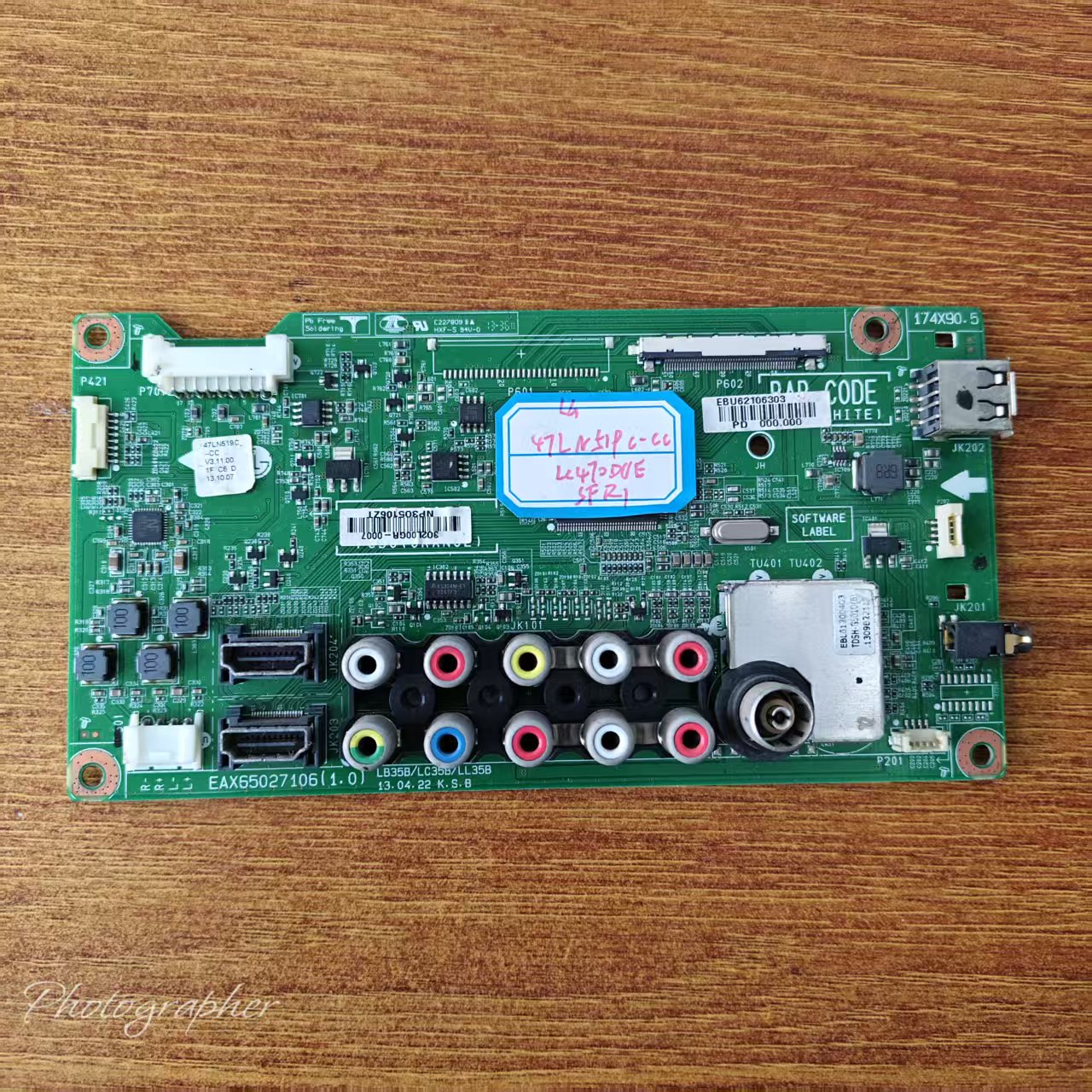 原装现货 LG 47LN519C-CC主板 EAX65027106(1.0)屏LC470DUE电路板