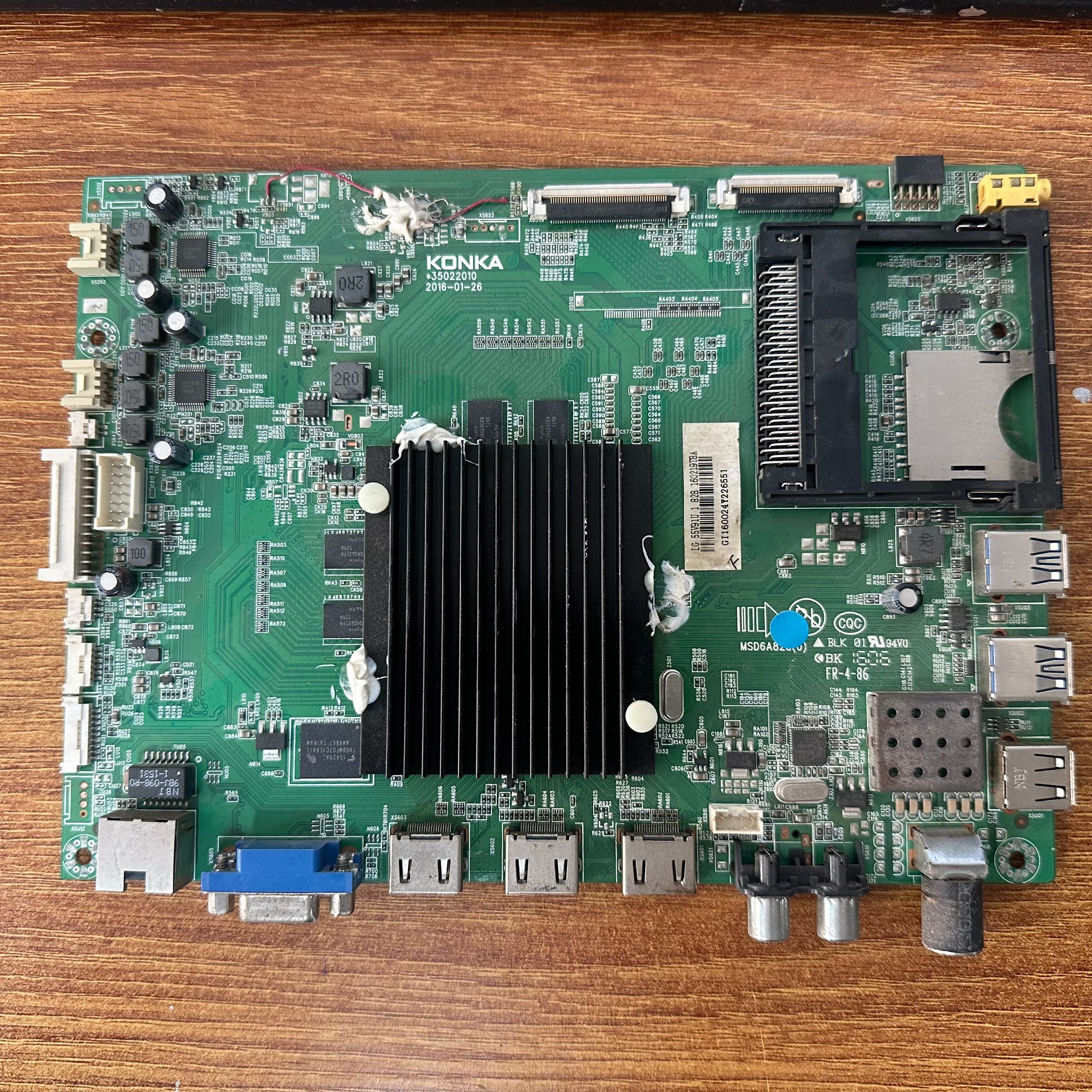 主板35022010配屏LC550LQD