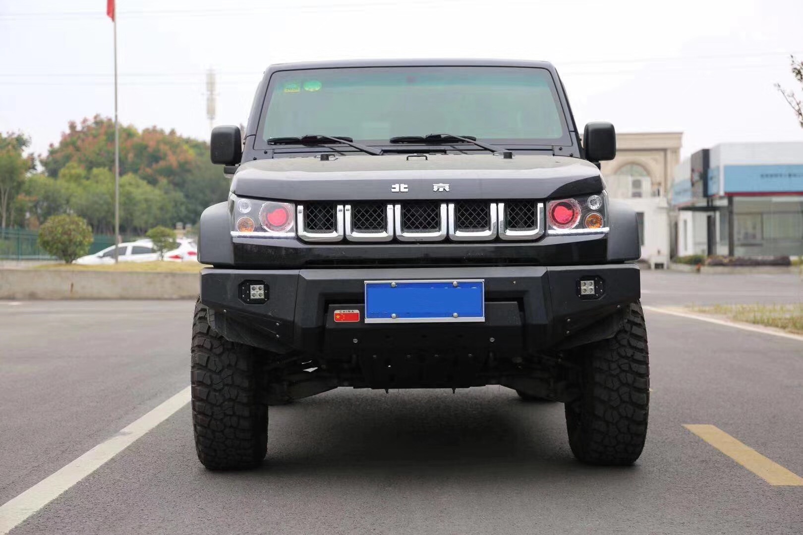b40PLUS BJ40LPLUS 北京汽车b40PLUS保险杠 防撞杠 前防撞杠 后杠