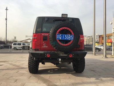 b40保险杠 bj40L防撞杠 b40后杠 北京汽车b40后保险杠