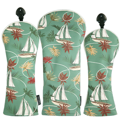 尚边简约绿出口品质 高尔夫木杆套135UT 发球木球道木杆套 保护套