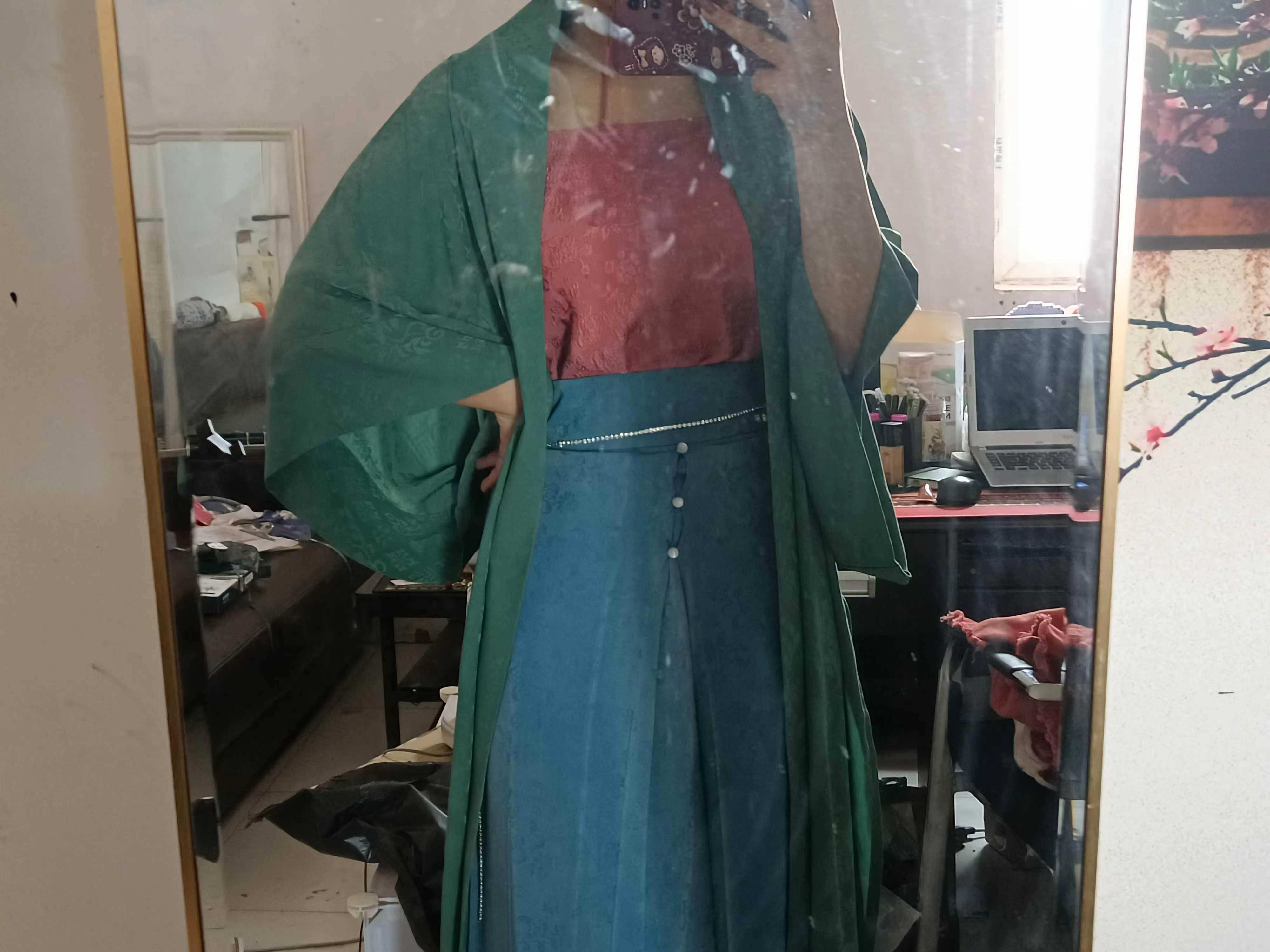 宋制长短衫下裙来料定制