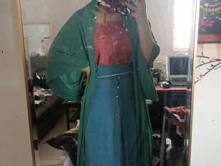 宋制长短衫 下裙来料定制