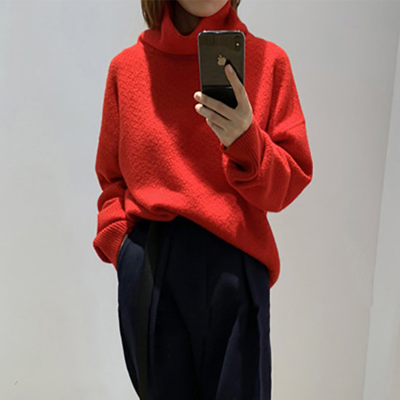 直达心底~版型美爆了！100%纯山羊绒衫女高领 纯羊绒毛衣宽松加厚,女装/女士精品,羊绒衫,淘宝优惠券,粉丝福利购,淘宝优惠卷