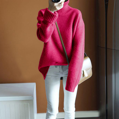 金家风尚高端100%纯山羊绒衫