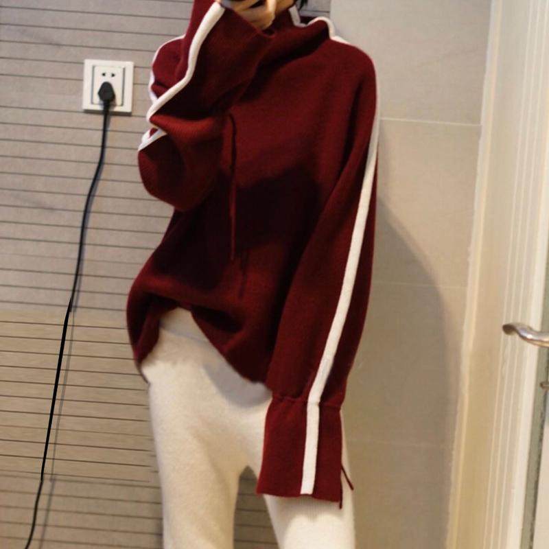 年轻时髦爆好看 气质不对称设计加厚羊绒衫女纯羊绒毛衣高领秋冬,女装/女士精品,羊绒衫,淘宝优惠券,粉丝福利购,淘宝优惠卷