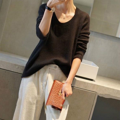 金家风尚高端100%纯山羊绒衫