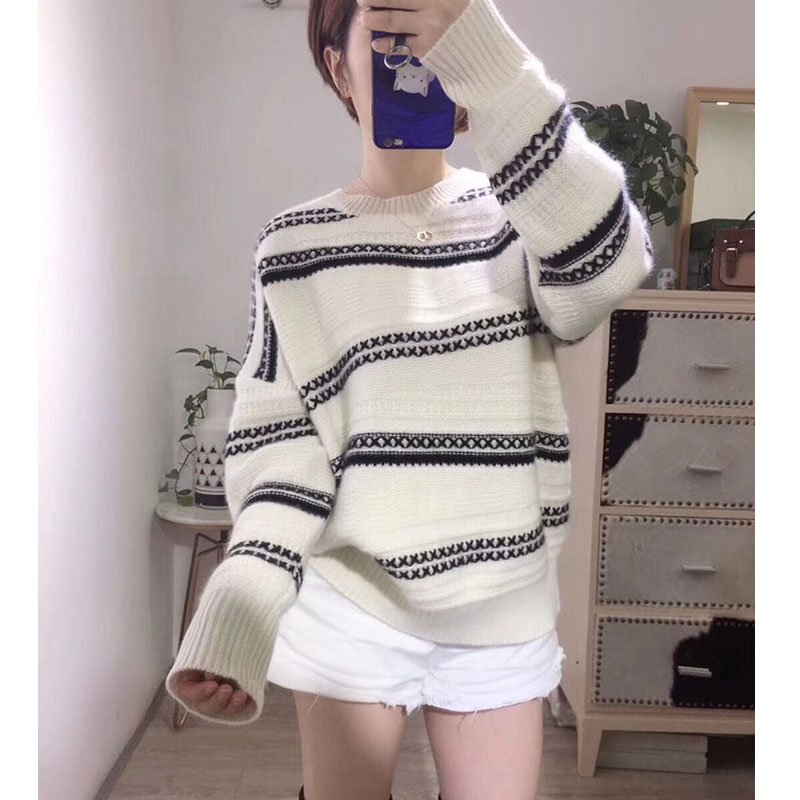 zui美的一件斜杠新款纯山羊绒衫