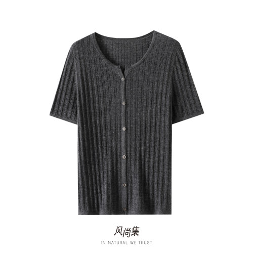 风尚集官方高端精纺100%纯羊毛衫