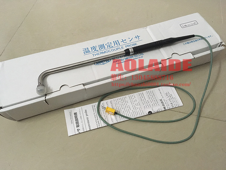 日本ANRITSU安立温度计A-233K-02-1-TC1-ANP表面温度传感器探头