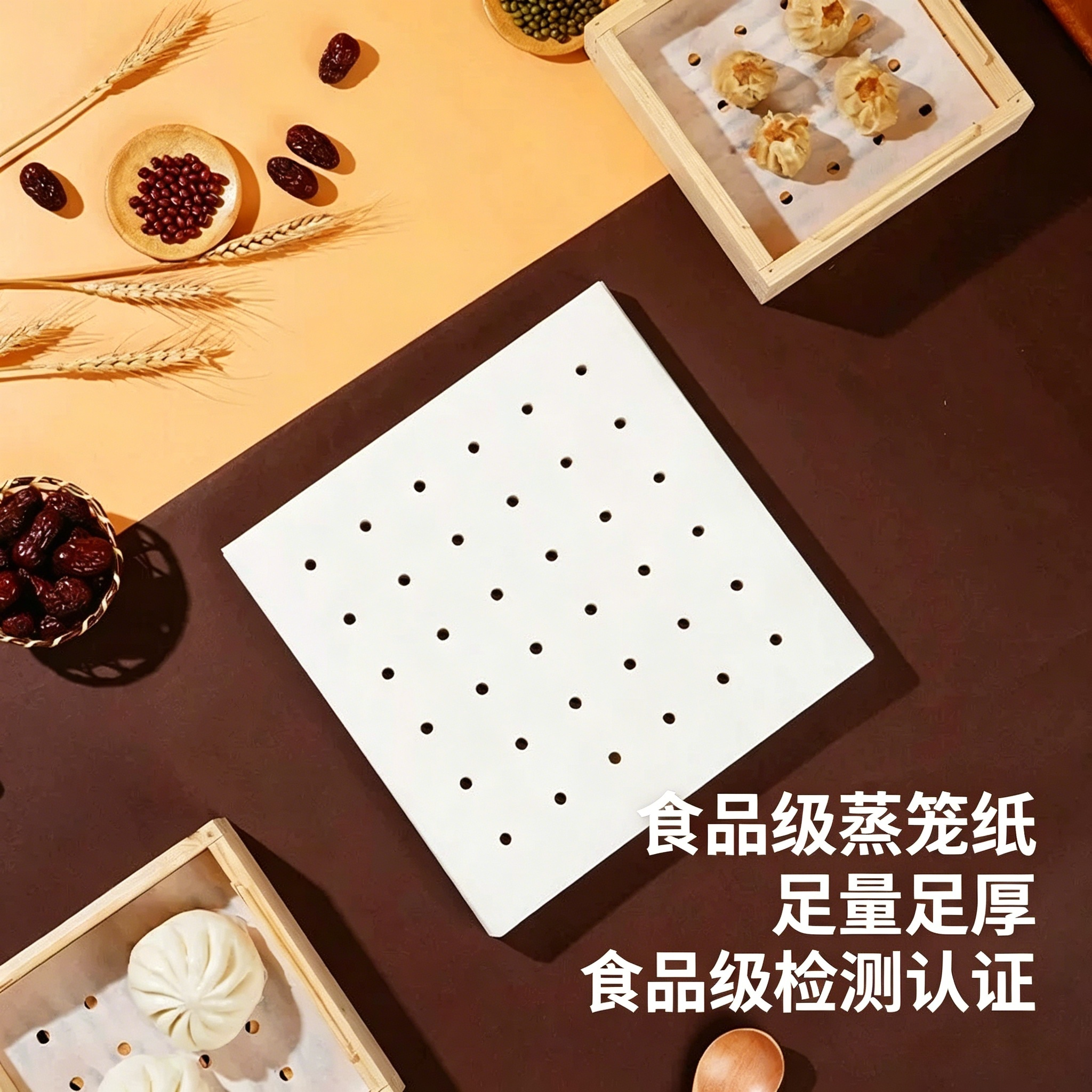 蒸包子家用蒸布油纸蒸屉纸垫