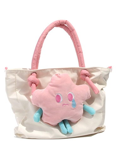 Милый вместительный и большой шоппер, сумка на одно плечо, подходит для студента, 2023