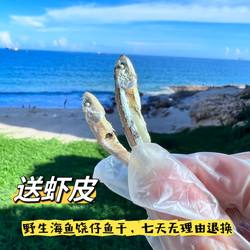 南澳岛饶仔鱼干饶鱼干海鲜干货海燕鱼特产风干鱼非咸鱼干小银鱼