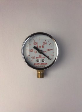 青岛冠杰真空压力表Z-60Z0-1.6mpa螺口14×1.5和G1/4真空表真空