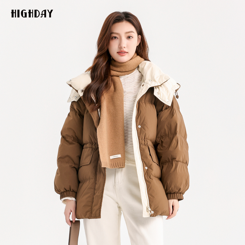 轩日一手长宽松羽绒服