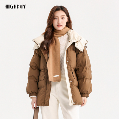 轩日一手长宽松羽绒服