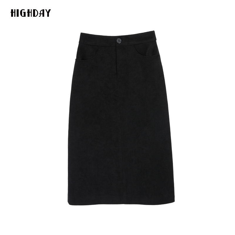 轩日气质一步裙中长裙子