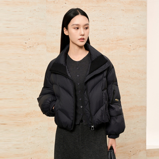 新款 羽绒服2025冬季 泡芙保暖白鹅绒外套 短款 HIGHDAY轩日商场同款