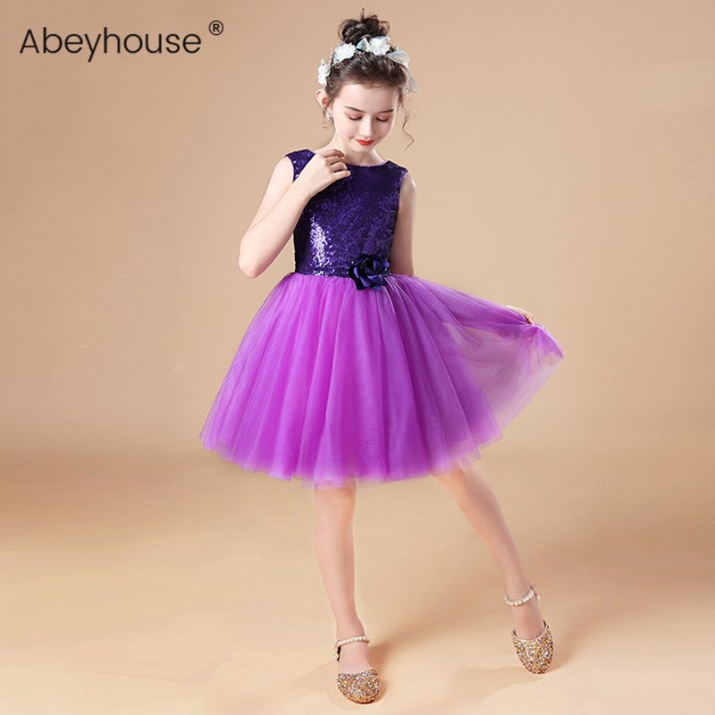 小女孩短款主持小礼服钢琴演出服