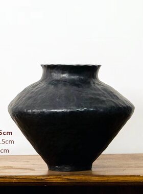 B13-8新中式陶瓷花瓶客厅轻奢高级感电视柜玄关餐桌茶室摆件