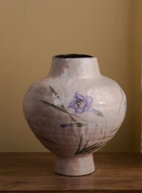 H0760A77 景德镇陶瓷花器室内桌面摆件花瓶