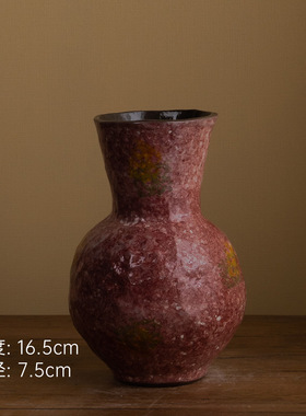 C003 H3010Y31 景德镇陶瓷花器室内桌面摆件（高16.5口7.5）