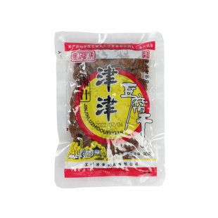 津津卤汁豆腐干苏州特产豆干小包装 零食小吃素食五香味麻辣味90g