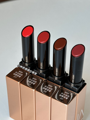 NARS粉金细管唇膏口红