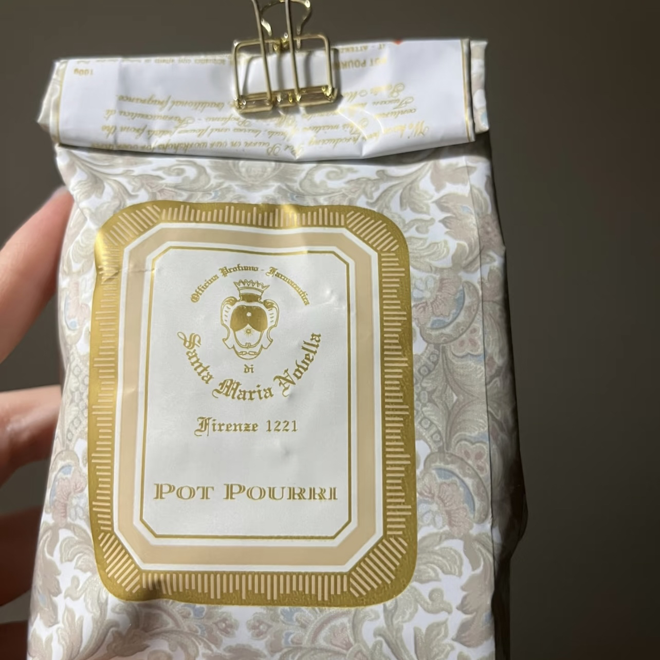 SMN/圣塔玛利亚扑扑莉干花香薰100g pourri草木香天然扩香陶罐20g