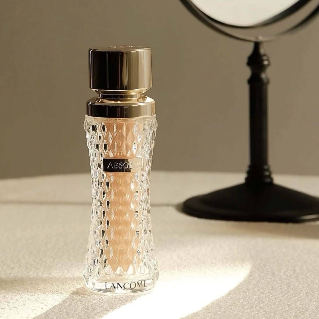 现货新版~LANCOME兰蔻菁纯臻颜粉底液90 100精华养肤滋润奶油肌