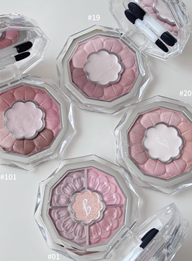 jill stuart吉尔斯图亚特春季眼影盘02 04限定101花瓣002 007 019