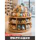 定制宠物店圆形展示台猫粮中岛台商场产品台手办店多层展示台
